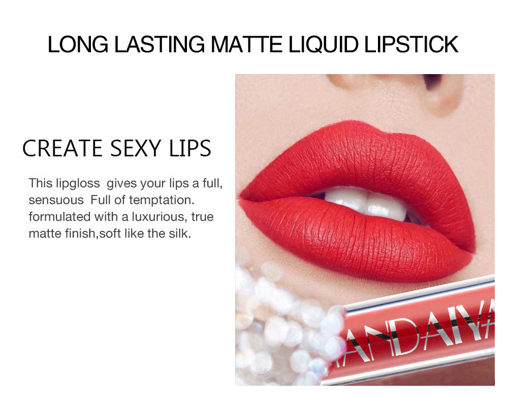 6-Piece Velvet Matte Liquid Lipstick Set with a waterproof, long-lasting, non-sticky formula in stunning nude shades. Quick-drying with up to 24-hour stay, ideal for daily use or as a makeup gift for women, Combo Pack (6 x 3ML each).