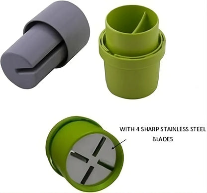 Dry Fruit & Nut Cutter Slicer – Handheld Chopper for Almonds, Cashews, Walnuts & Pistachios | Sharp Stainless Steel Blade | Ideal Kitchen Tool for Home & Daily Use.