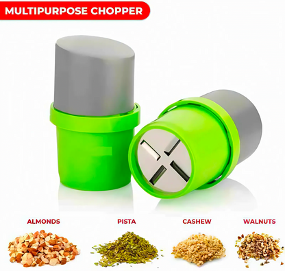Dry Fruit & Nut Cutter Slicer – Handheld Chopper for Almonds, Cashews, Walnuts & Pistachios | Sharp Stainless Steel Blade | Ideal Kitchen Tool for Home & Daily Use.