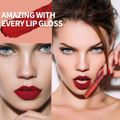 6-Piece Velvet Matte Liquid Lipstick Set with a waterproof, long-lasting, non-sticky formula in stunning nude shades. Quick-drying with up to 24-hour stay, ideal for daily use or as a makeup gift for women, Combo Pack (6 x 3ML each).