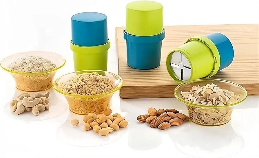 Dry Fruit & Nut Cutter Slicer – Handheld Chopper for Almonds, Cashews, Walnuts & Pistachios | Sharp Stainless Steel Blade | Ideal Kitchen Tool for Home & Daily Use.