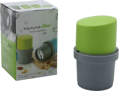 Dry Fruit & Nut Cutter Slicer – Handheld Chopper for Almonds, Cashews, Walnuts & Pistachios | Sharp Stainless Steel Blade | Ideal Kitchen Tool for Home & Daily Use.