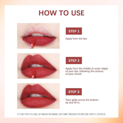 6-Piece Velvet Matte Liquid Lipstick Set with a waterproof, long-lasting, non-sticky formula in stunning nude shades. Quick-drying with up to 24-hour stay, ideal for daily use or as a makeup gift for women, Combo Pack (6 x 3ML each).